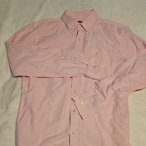 Banana Republic Light Pink Casual Button-Down Shirt